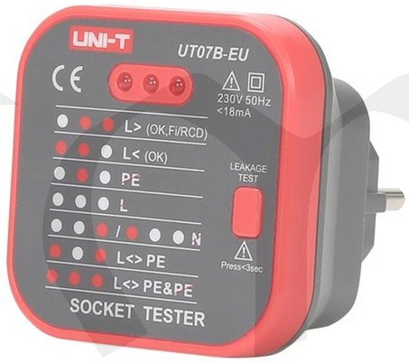 Tester zásuvek UT07B-EU