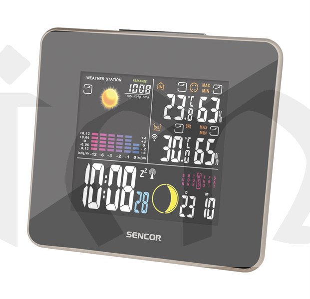 Meteorologická stanice s bar.displ. SWS-260