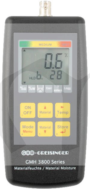GMH 3831 - Odporový měřič vlhkosti materiálů a teploty
