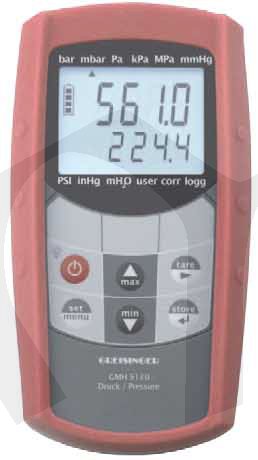 GMH 5130 - Vodotěsný digitální tlakoměr pro výměnné snímače