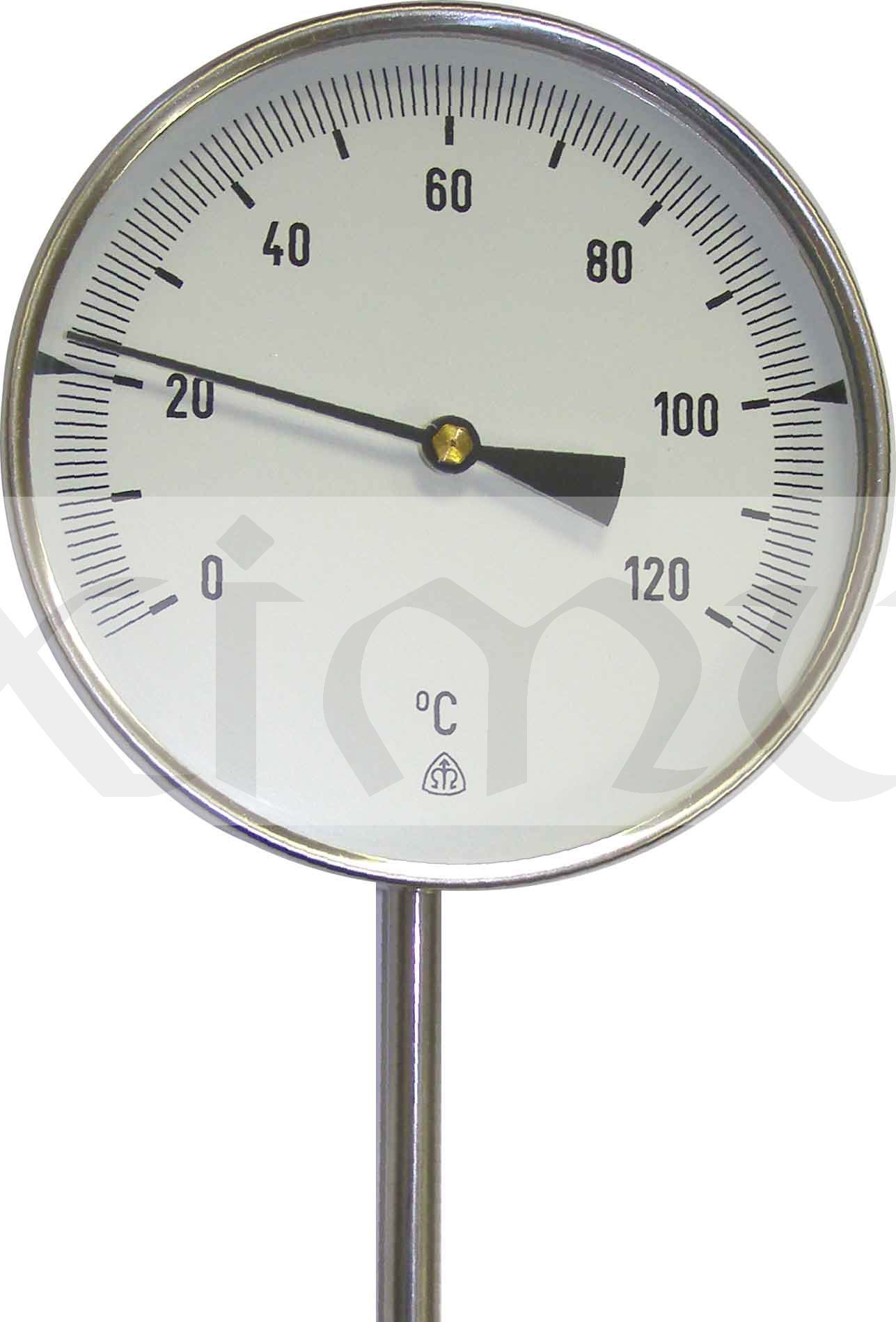 TU100 0-120°C/100mm