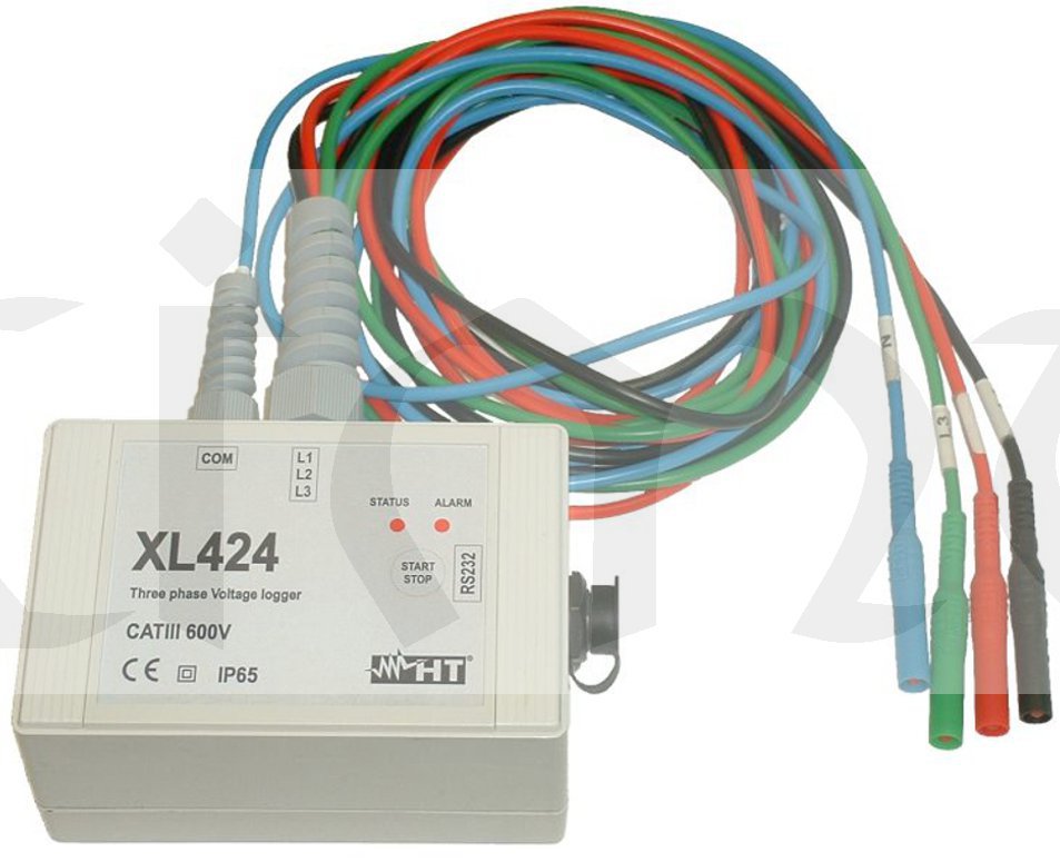 Datalogger XL-424, 3f napětí TRMS